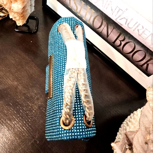 Kurt Geiger London Brixton Rhinestone Shoulder Crossbody Bag. - Picture 3 of 10